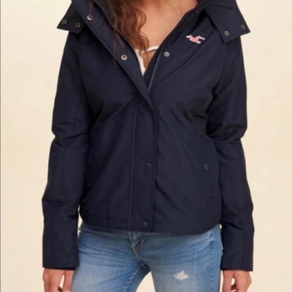 hollister all weather jacket